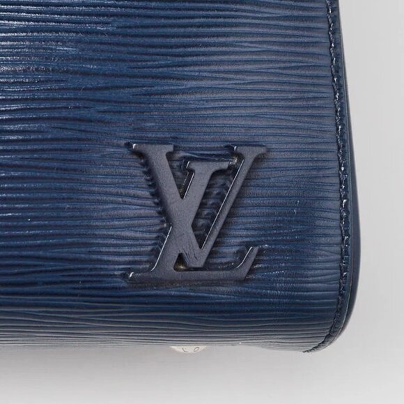 Louis Vuitton Indigo Epi Leather Cluny MM Bag - Picture 12 of 12